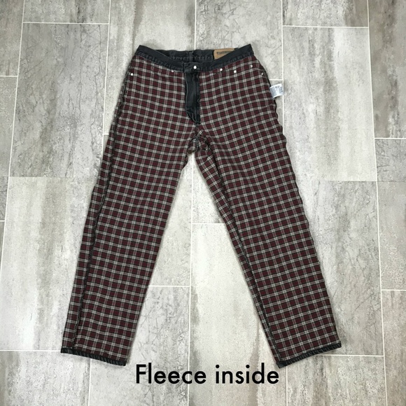 # Eddie Bauer Fleece Jeans Sz 34x34 - Picture 3 of 8